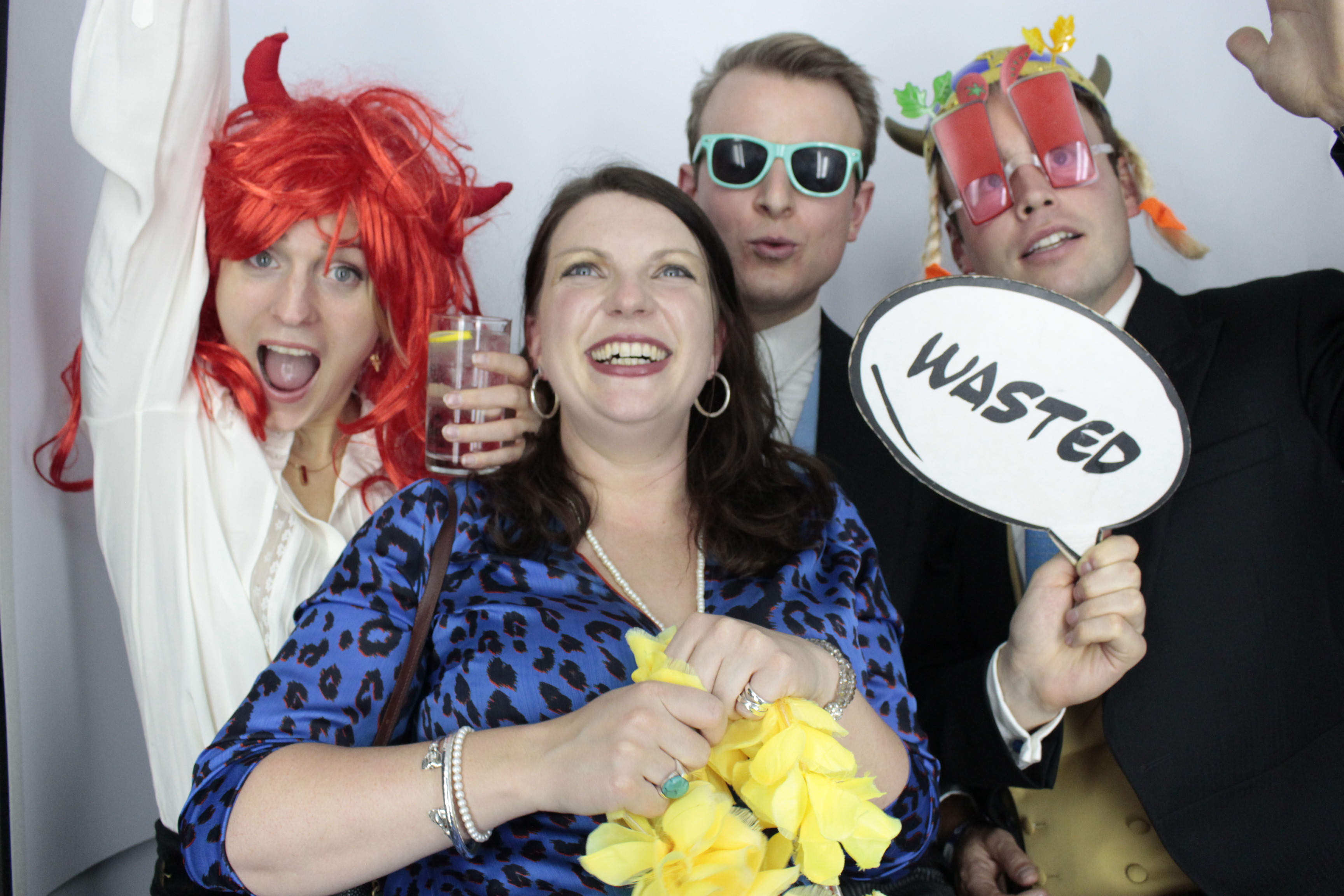 Dermot and Hattie's Wedding | View more photos from the event at gallery.myphotoboothexperience.co.uk/u/MyPhotoBoothExperienceLtd/Dermot-and-Hatties-Wedding